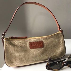 Kate Spade brown and gold small purse